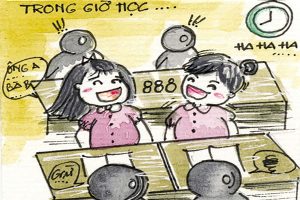 Tác hại của việc nói chuyện riêng trong giờ học
