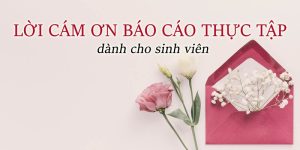 Tầm Quan Trọng Lời Cảm Ơn Trong Báo Cáo Thực Tập Chuẩn Mực